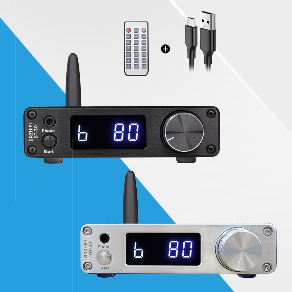 BT-30 Bluetooth Receiver USB DAC ES9038 Audio Decoder for LDAC APTX-HD