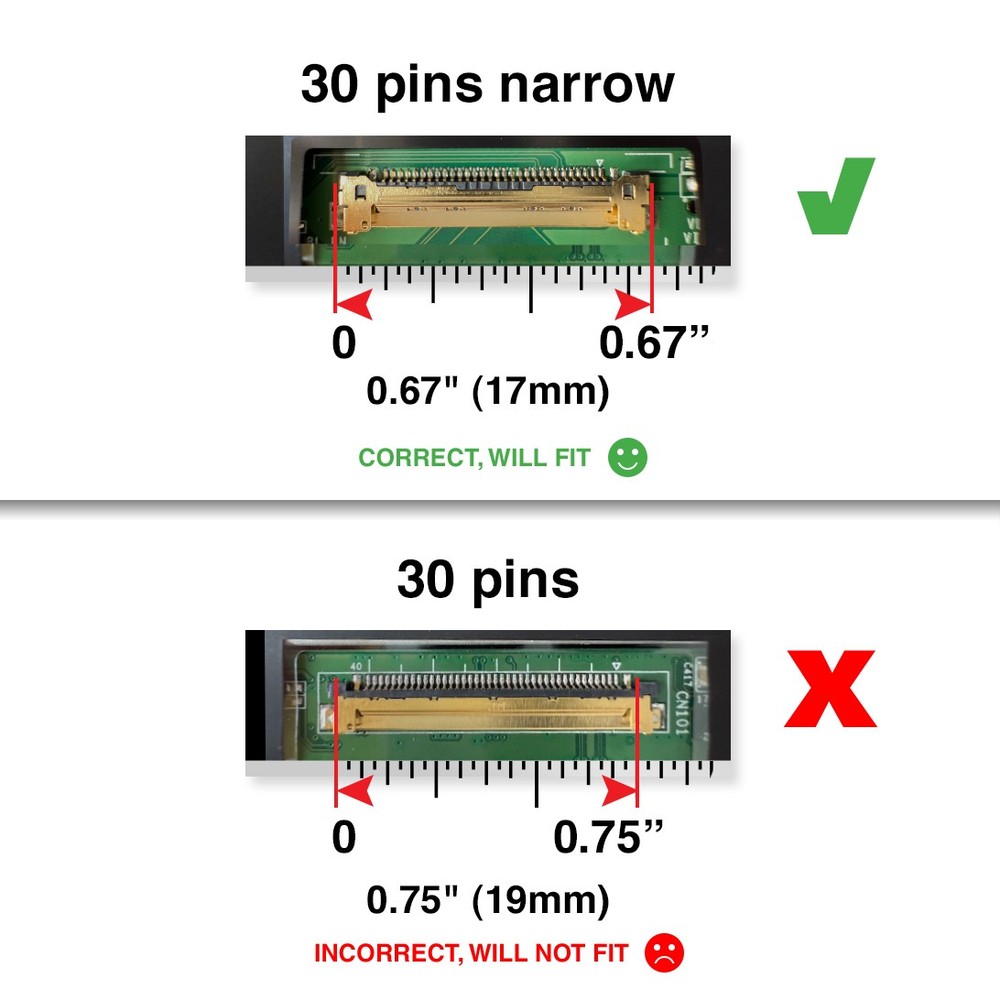 N160JCA-EEL REV.C1 30 Pins FHD+ Screen Replacement LCD Display With Tools