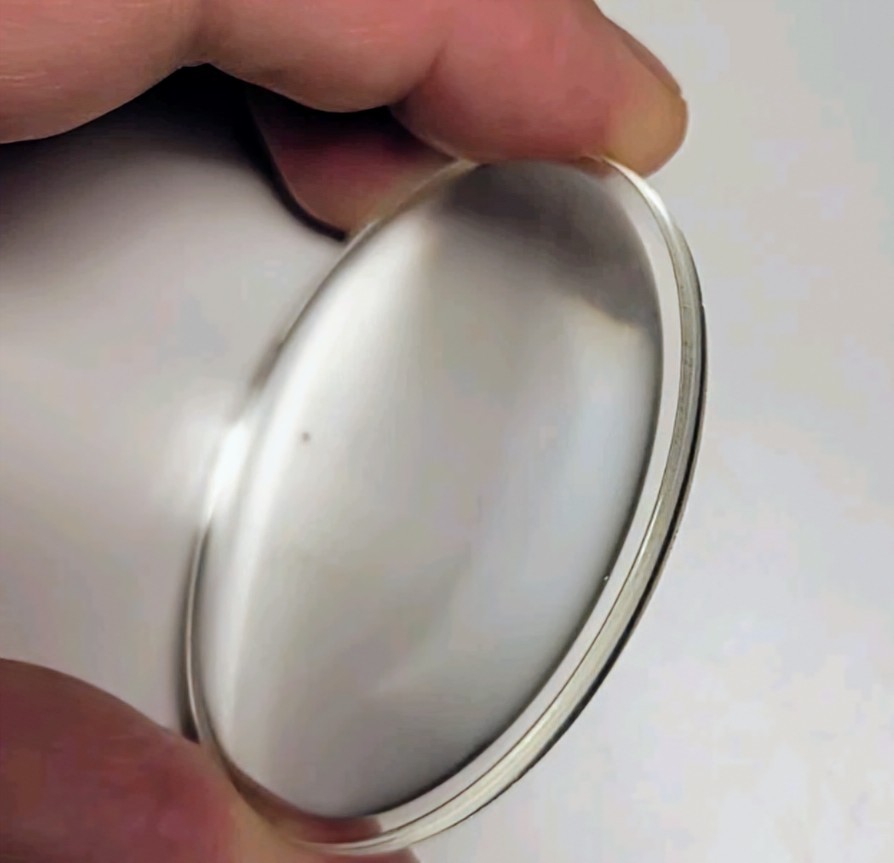 63mm half convex glass lens