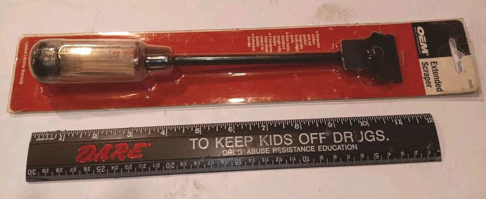OEM Tools Extended Scraper Model 25500 - New, Unopened
