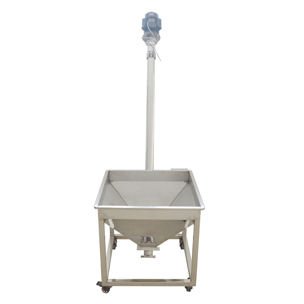 Materials Conveyor Granules Grain Feeder 220V Feeding Machine with Spring