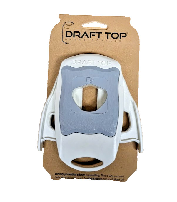 The Draft Top® LIFT | Beverage Can Top Remover - Full Aroma - Turns Can into Cup