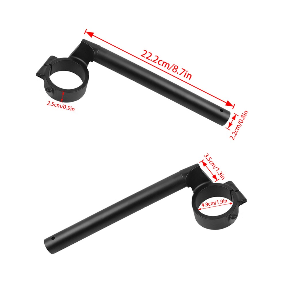 Left & Right Clip-ons Handlebars Handle Bars For Honda CBR1000RR 2008-2013