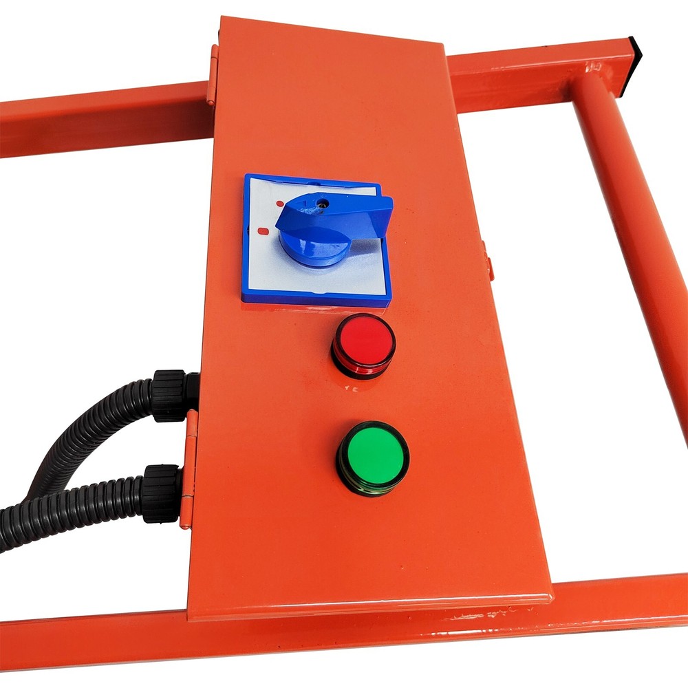 INTBUYING 220V Concrete Floor Grinder W/Triangular,Grind Plate Dust-free Working