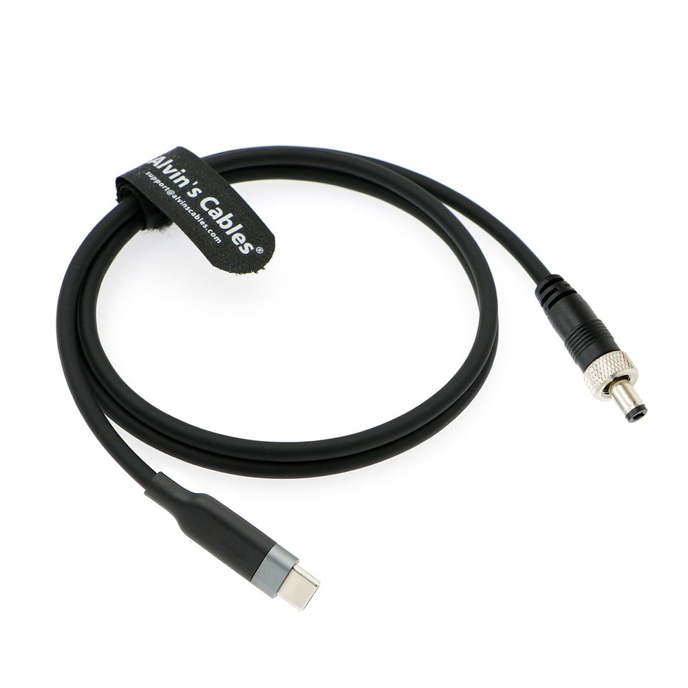 PD Type-C to Locking DC 5.5×2.5mm Fast Charging Power Cable for Atomos Ninja V