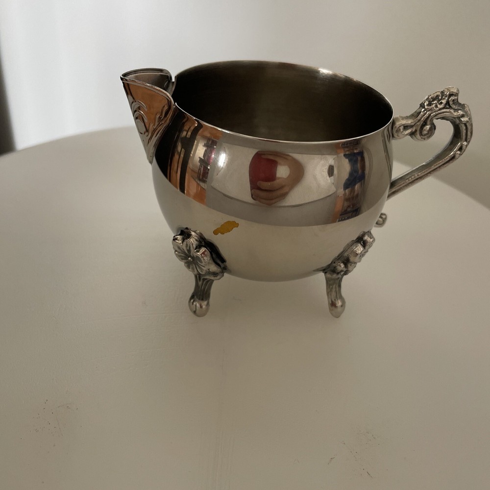Leonard silver Co Silver plate Creamer As Is