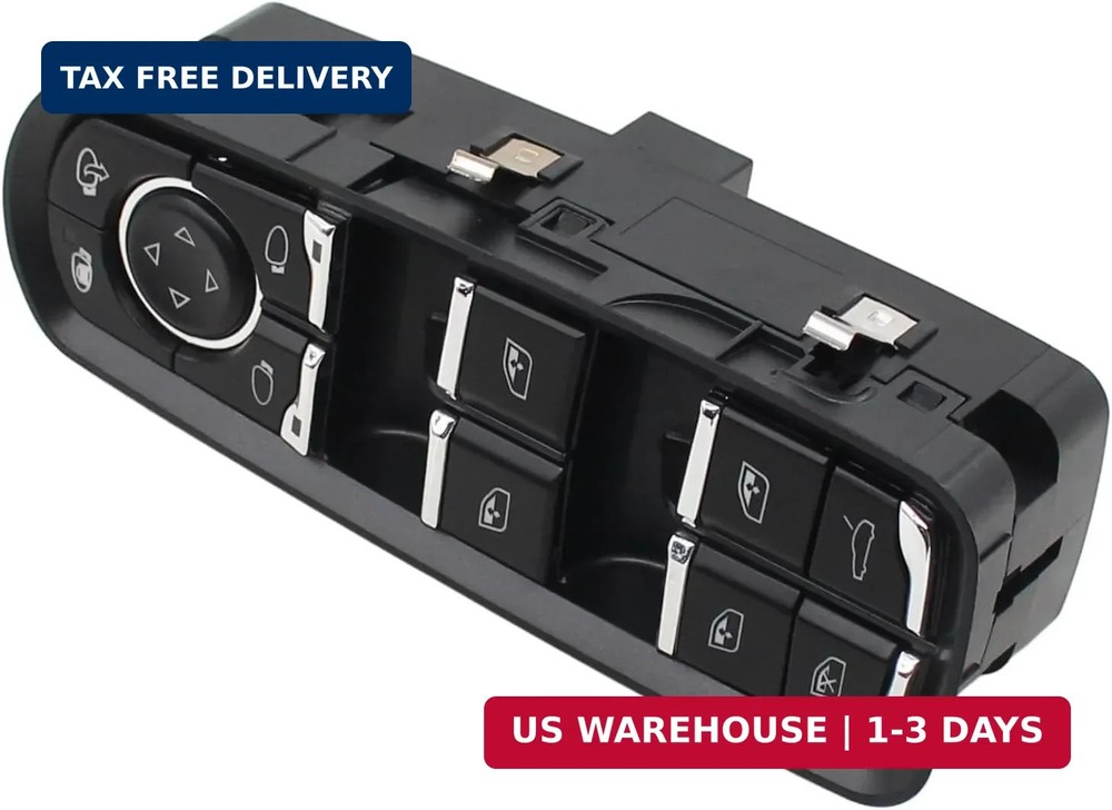 Front Left Master Power Window Switch for Porsche Panamera 2011-2016 Macan 15-24