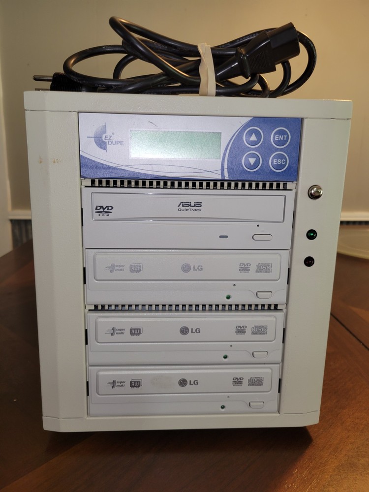 EZ Dupe Standalone disc copying machine – no computer needed