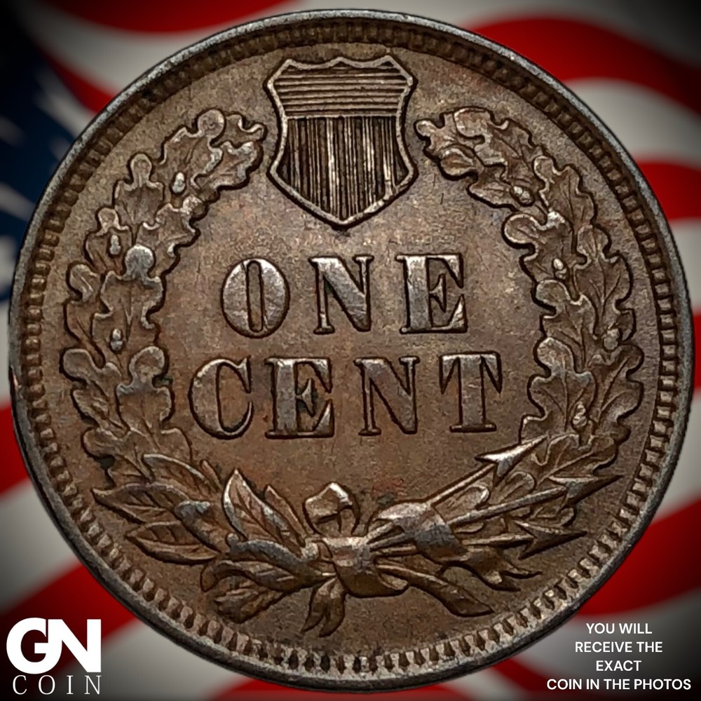 1907 Indian Head Cent Penny M2457