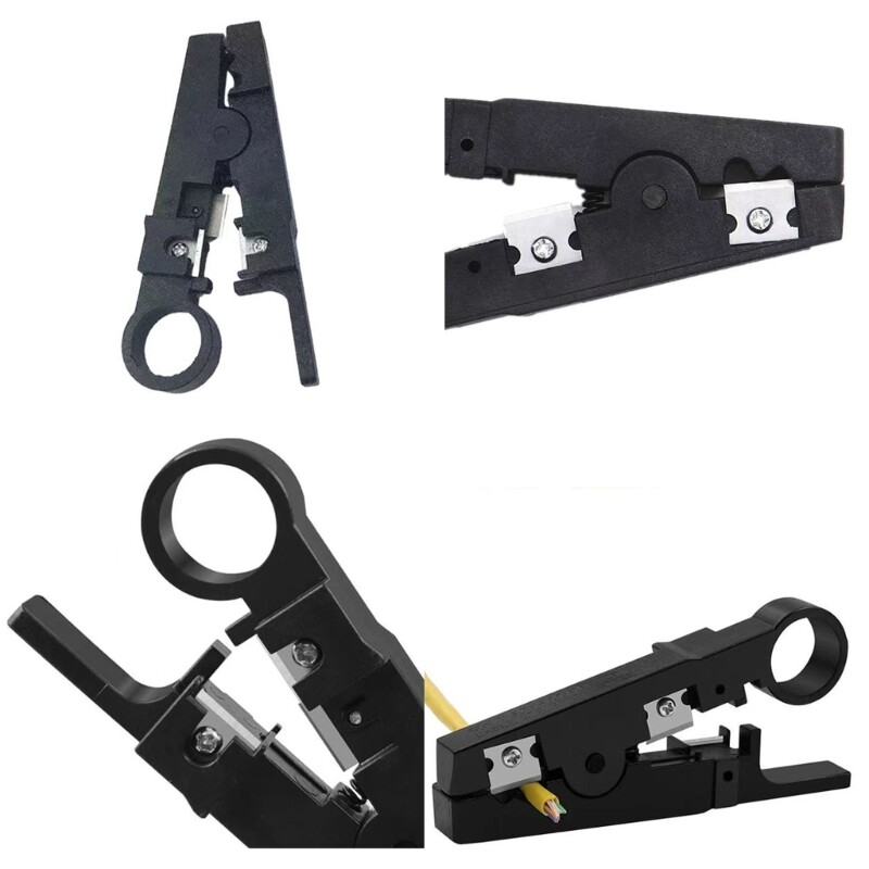 Cable Stripping Pliers Multi-function Cable Stripper For Telephone Cable