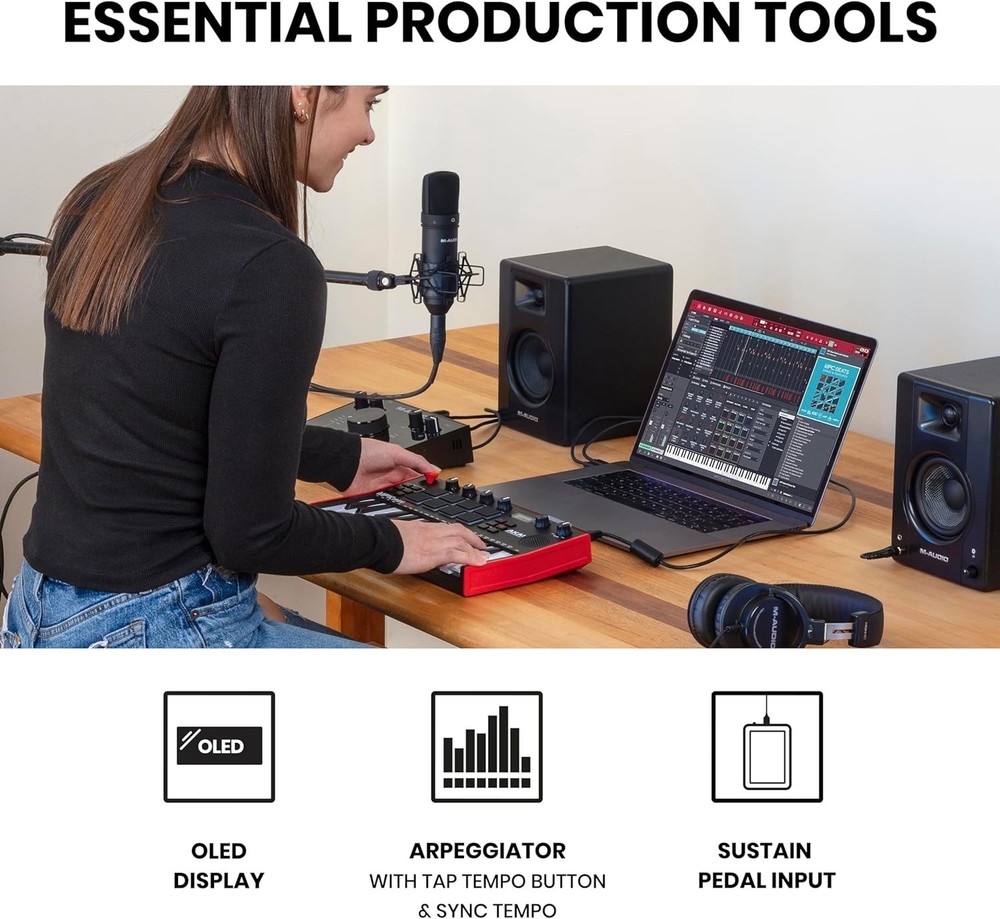 MPK Mini Play MK3 - Melodics Educational Software Included