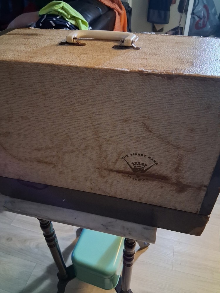 Vintage Simplex Sewing Machine with Case