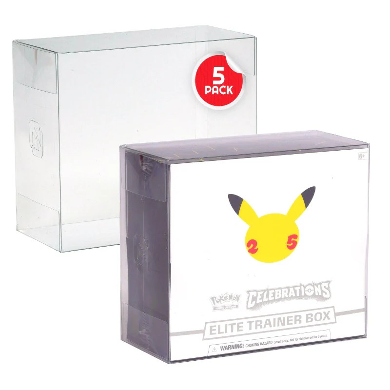 Pokemon ETB PET Protector - Pack of 5