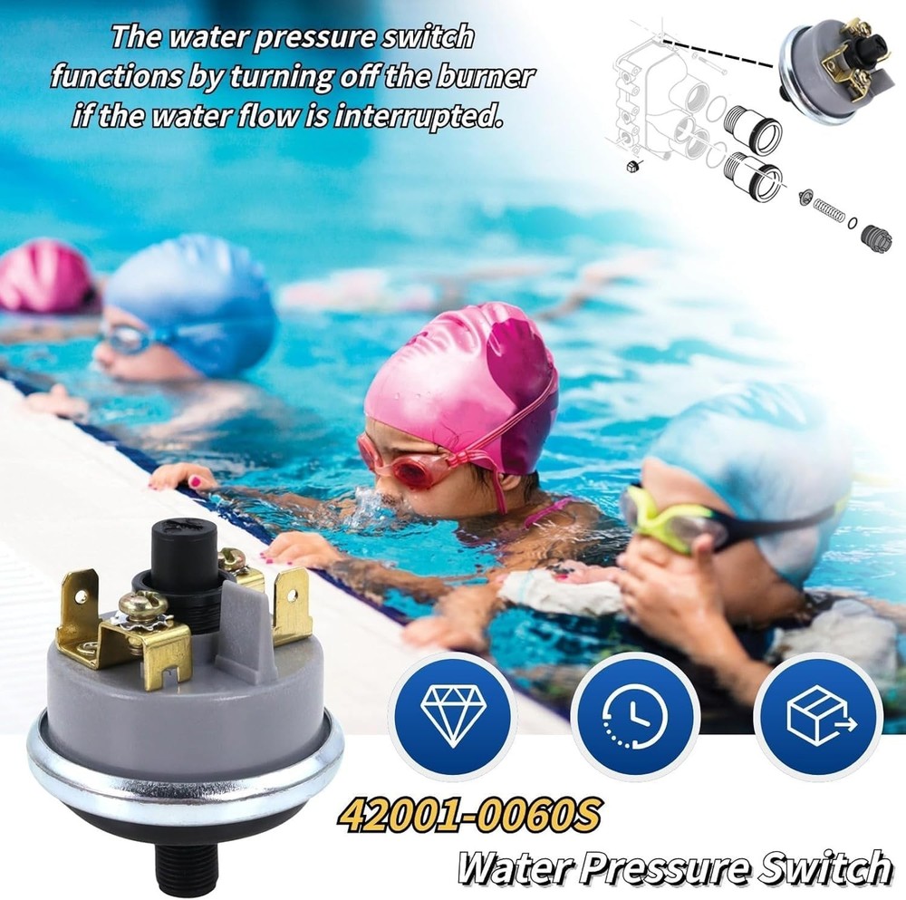 Premier 5-Piece Pool Heater Repair Kit for Pentair MasterTemp & Max-E-Therm