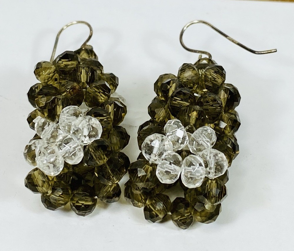 hand crafted beaded earrings