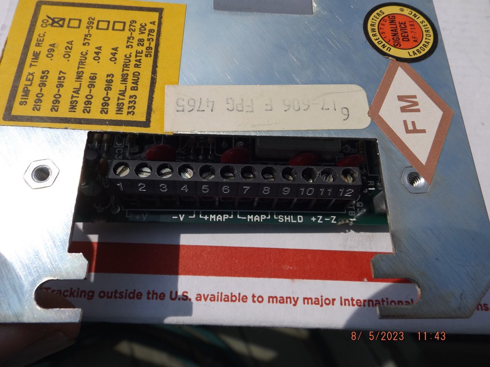 (1) Simplex 2190-9155 Addressable Module **FREE SHIPPING**