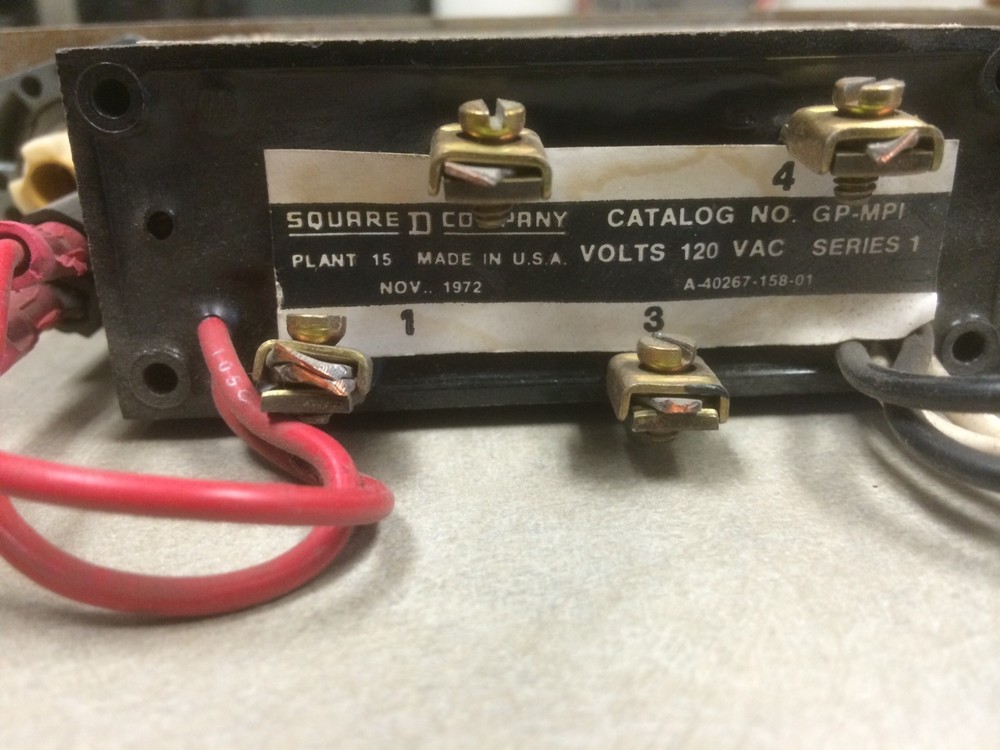 GP-MPI Square D 120V No Face Plates