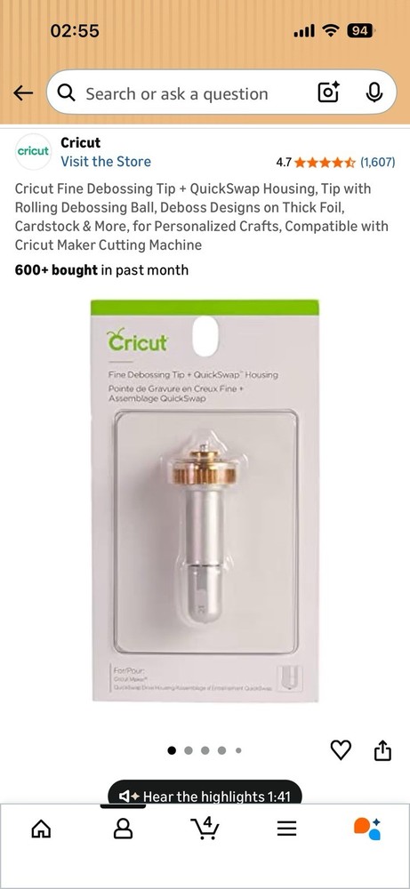 Circuit Fine Embossing Tool New In Package