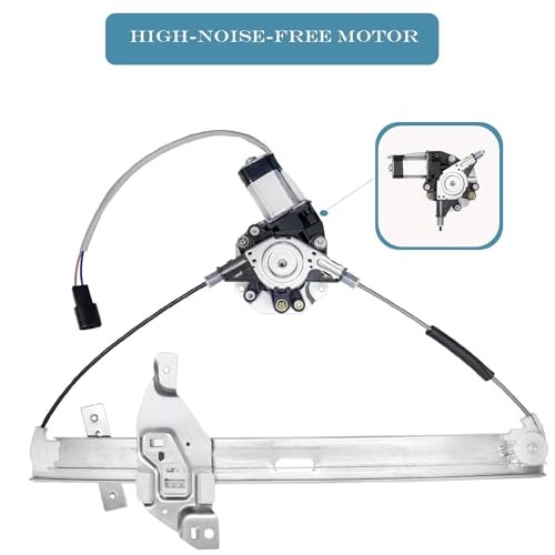Front Left Driver Side Power Window Regulator and Motor Assembly 748-172