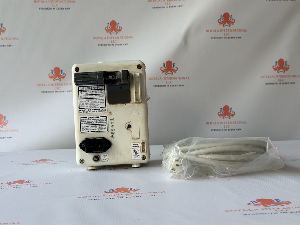 AC Site-Saver Volumetric Controller Infusion Pump Unit w/ Cable - AS IS