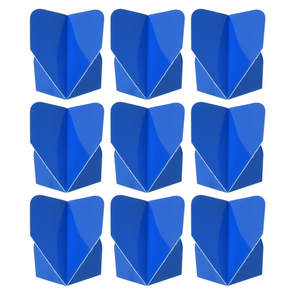 Dart Flights, 9 Pack PET Darts Accessories Blue