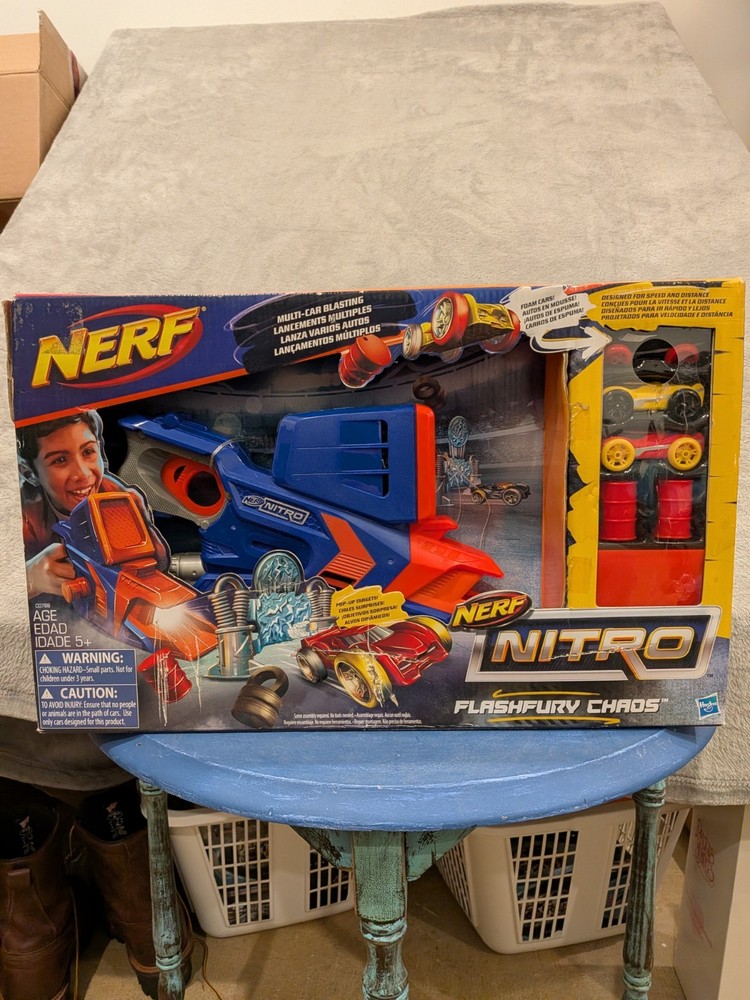 Nerf Nitro FlashFury Chaos NIB Sealed 2016 Hasbro