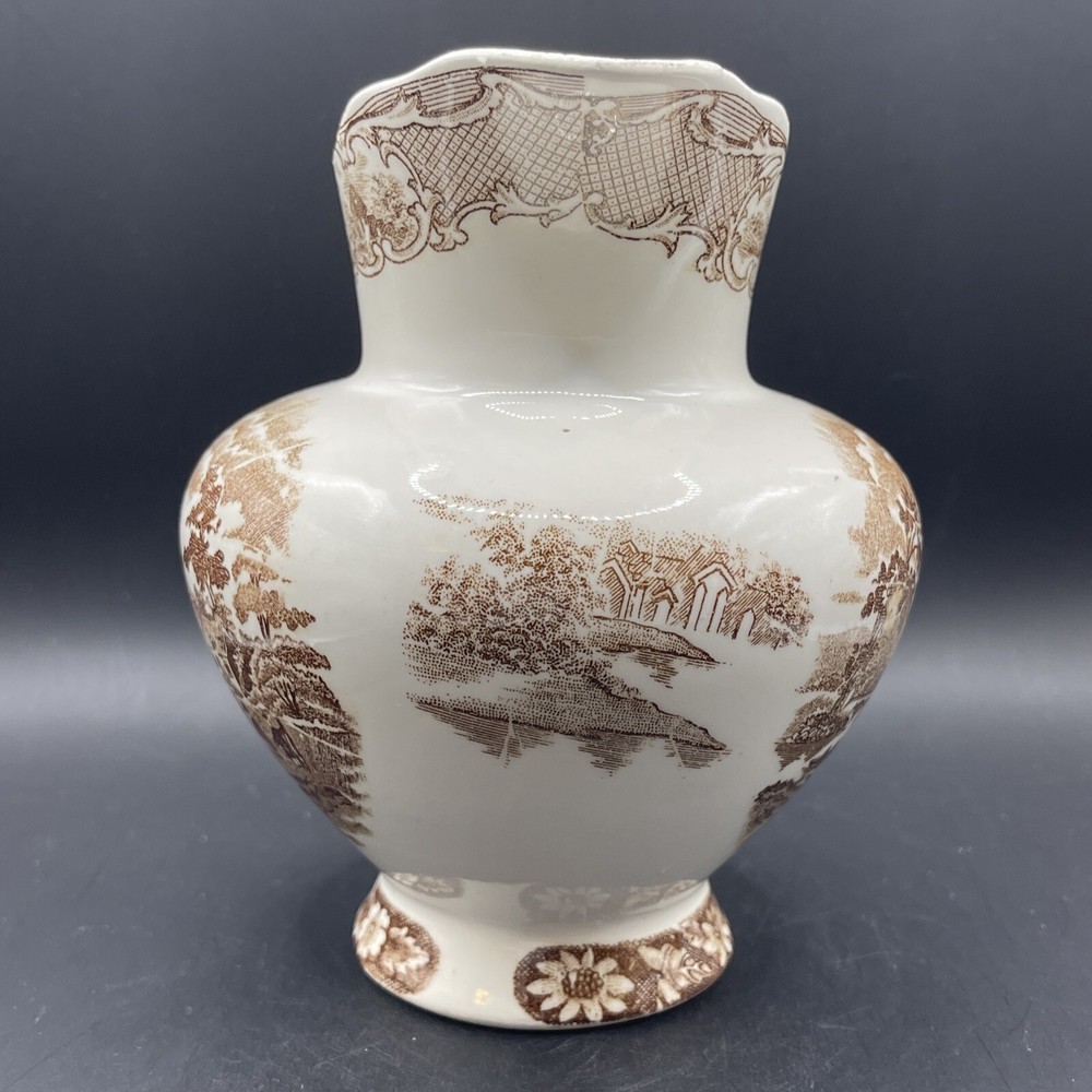 Pitcher Creamer Ceramic Rural Scenic View