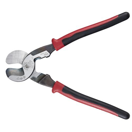 Klein Tools Journeyman High Leverage Cable Cutter for Aluminum Copper Cable