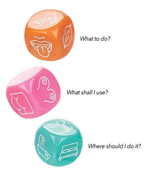 Naughty Bits Roll With It Icon Based Dice