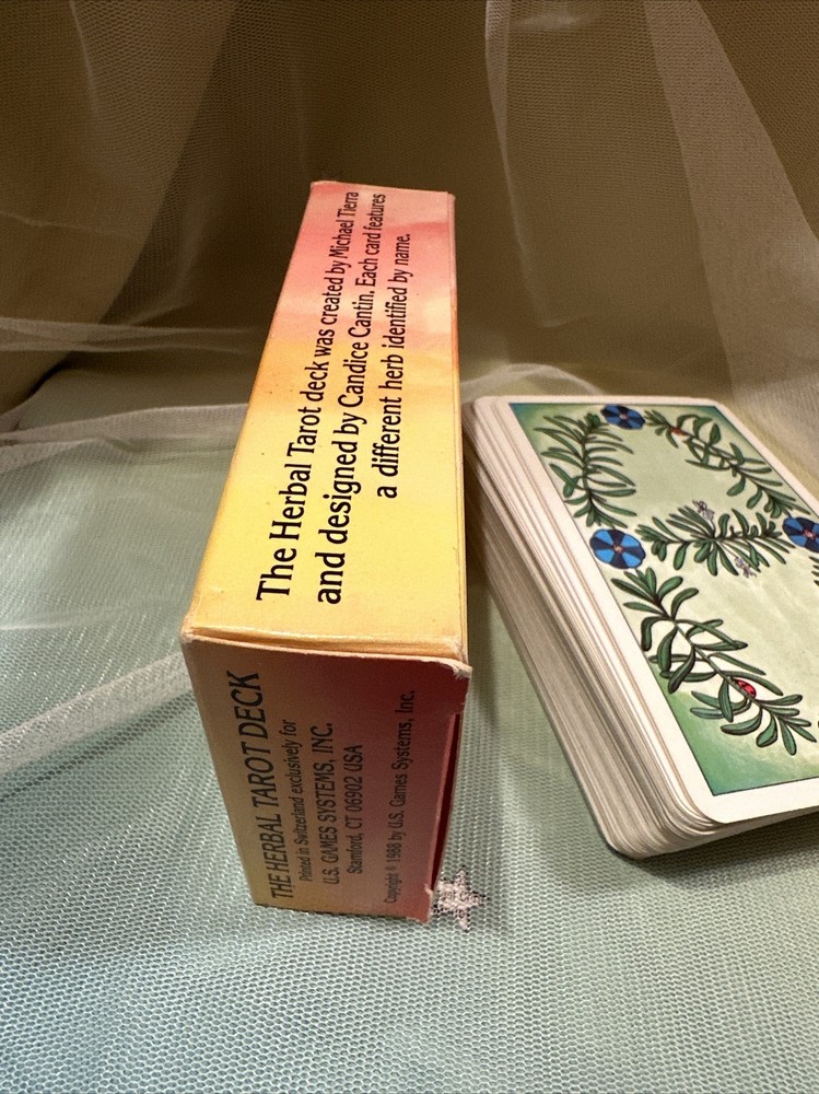 Herbal Tarot Deck And Booklet