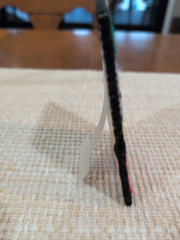 Plastic Canvas Needlepoint Cross Handcrafted