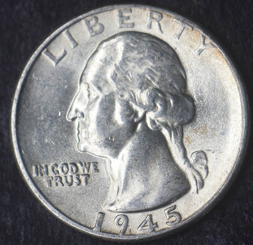 1945-P Washington Silver Quarter Dollar 25C [ COINGIANTS ]