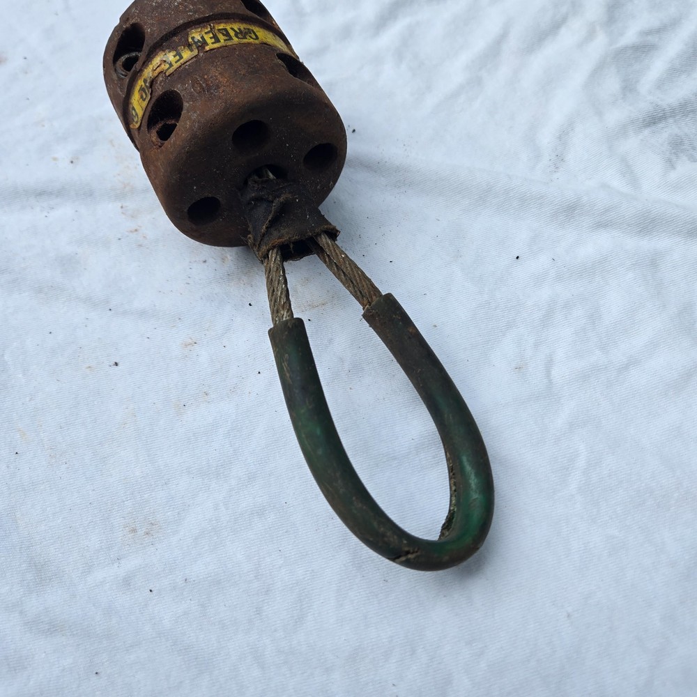 Greenlee 675 3" 3.5" Ensley Wire Cable Grip Tugger Puller
