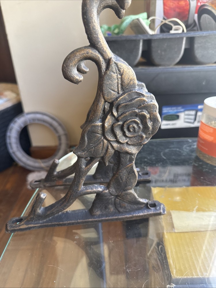 vintage cast iron wall hooks decorative