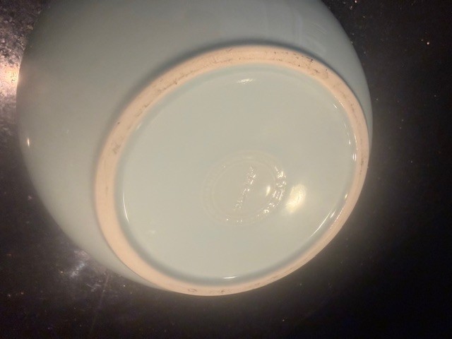 Real Simple Seaglass Stoneware Serving Bowl