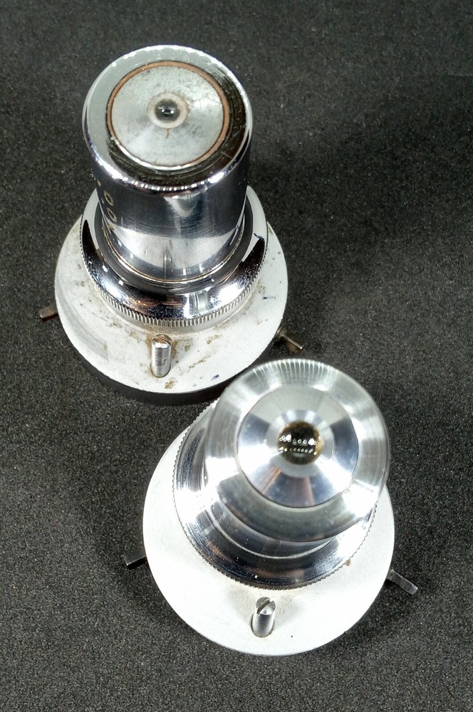 Set lenses lomo microscope Vintage USSR. Набор объективы ЛОМО запчасти микроскоп