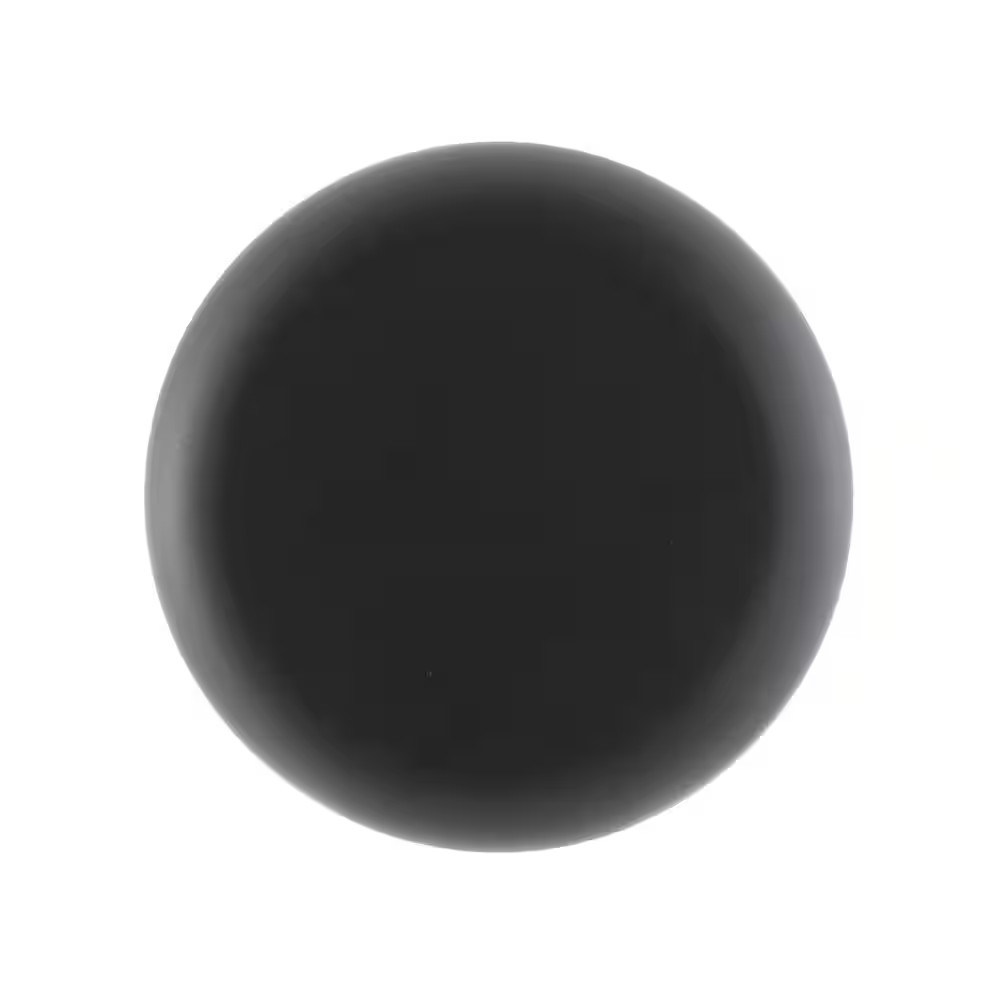 1.75 In. O.D. Kitchen Air Gap Cap in Matte Black