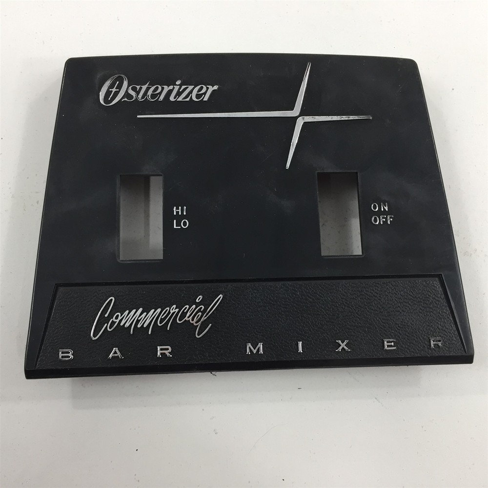 Osterizer Commercial Bar Mixer Front Plate