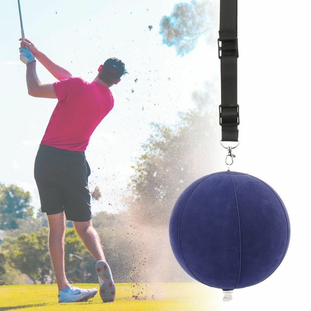 Portable Tour Striker Smart Ball Golf Swing Training Teaching Aids Adjustable