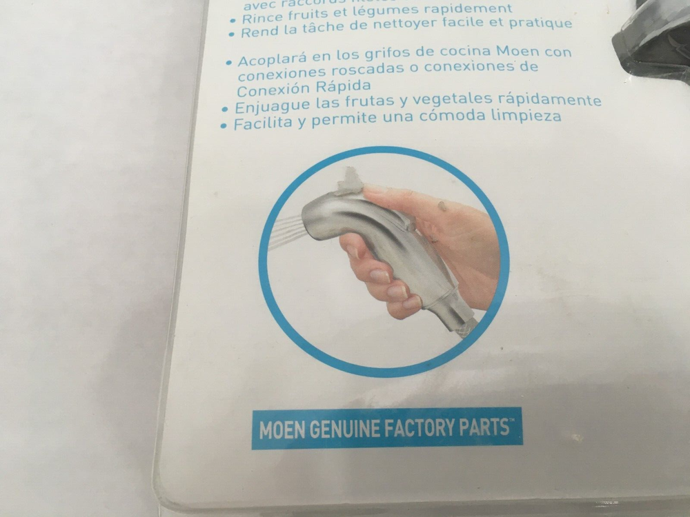 (1) NEW Moen Multi-Fit Kitchen Side Spray - CHROME - 179108 (ob)