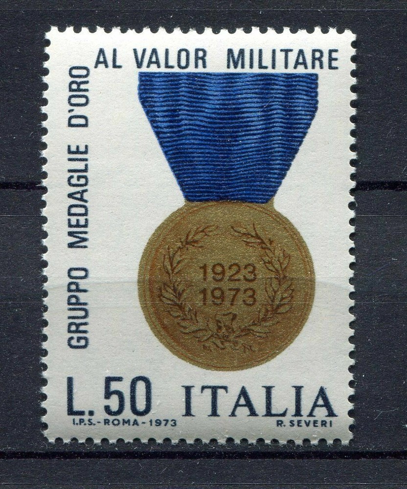 S8026) Italy Republic MNH 1973, Medals 1v