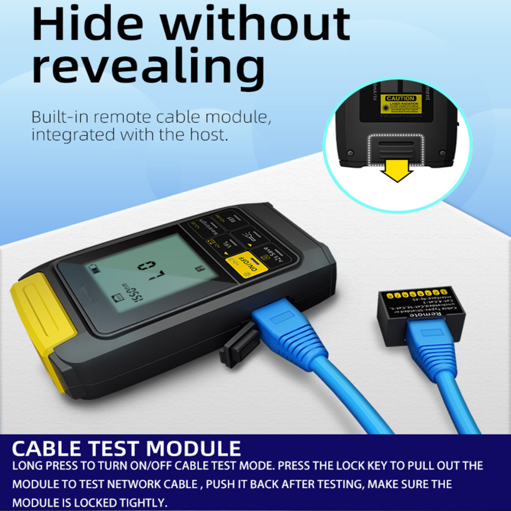 4in1 Optical Power Meter OPM Led light Visual Fault Locator Network Cable Tester
