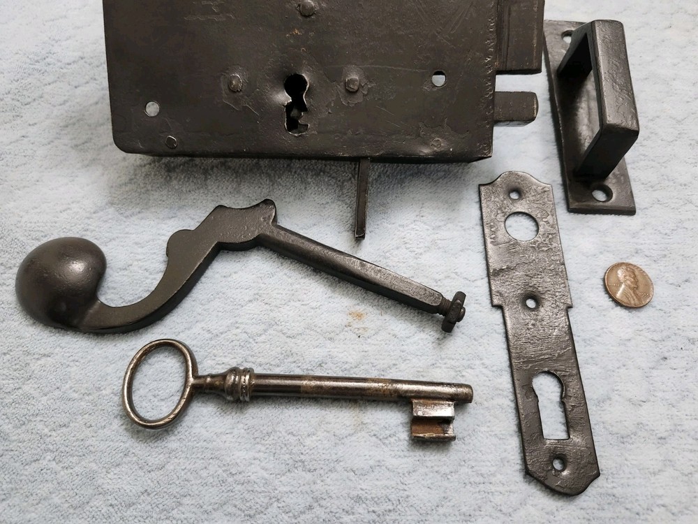 German Elbow Lock Exterior Restored RH