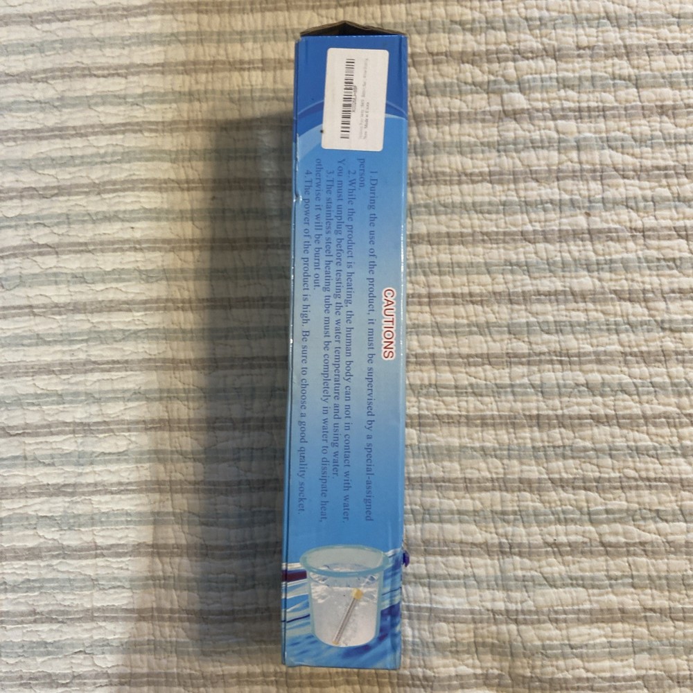 Portable Electric Immersion Heater with Stainless Steel Guard - 1500w