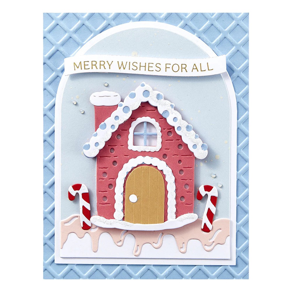 Spellbinders 3D Embossing Folder - Candy Christmas, E3D-157 by Stamperia