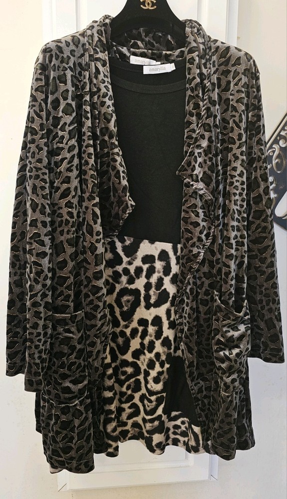 Amarylis Top Soft Blouse/Dress. Size XL