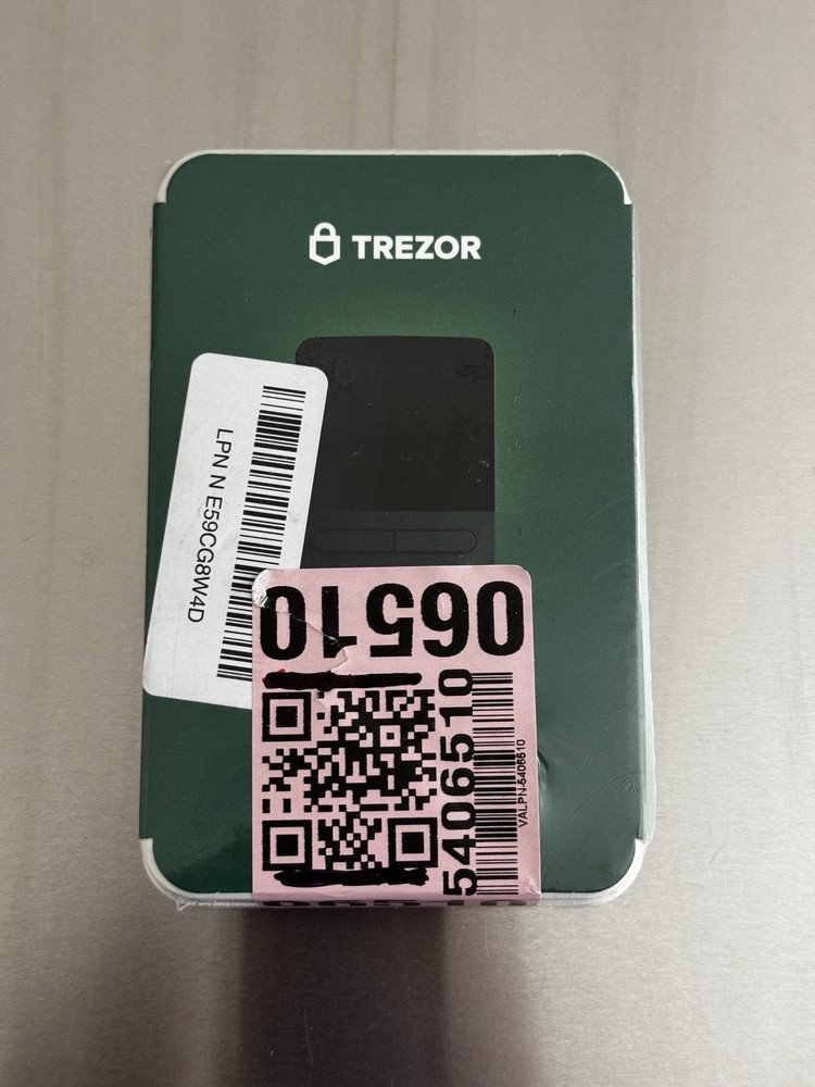 Trezor Safe 3 Passphrase Element Protected Crypto Hardware Wallet Galactic Rose