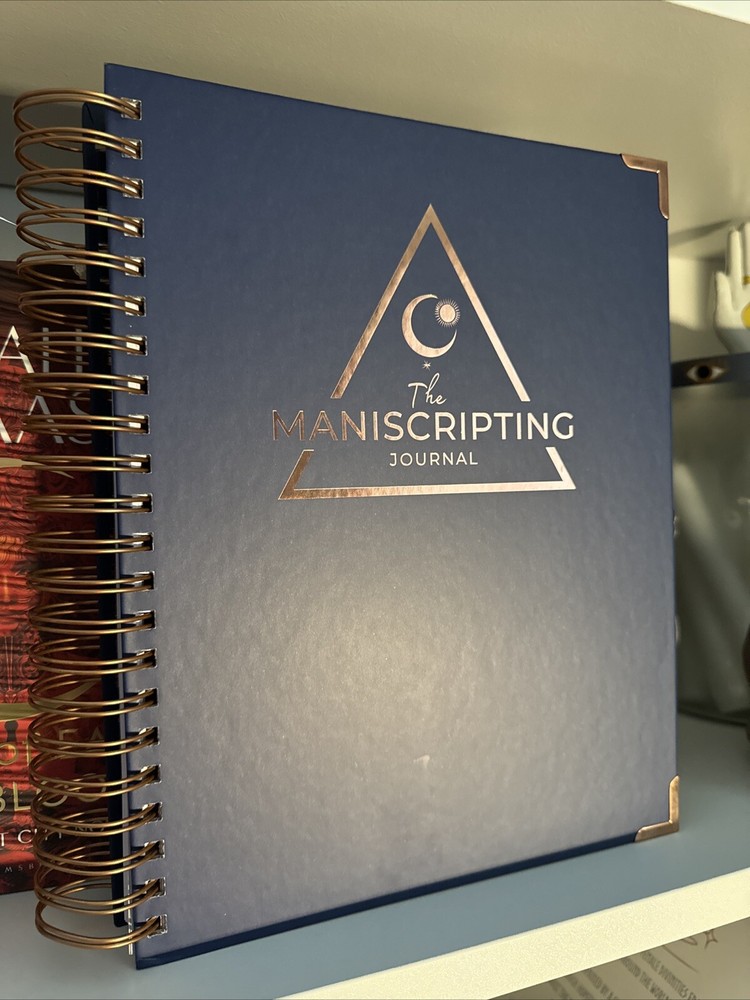 THE MANISCRIPTING JOURNAL  Rare Color Navy & Rose Gold