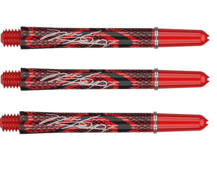 MEDIUM NATHAN ASPINALL PRO GRIP ICON DART SHAFTS BY TARGET 48mm