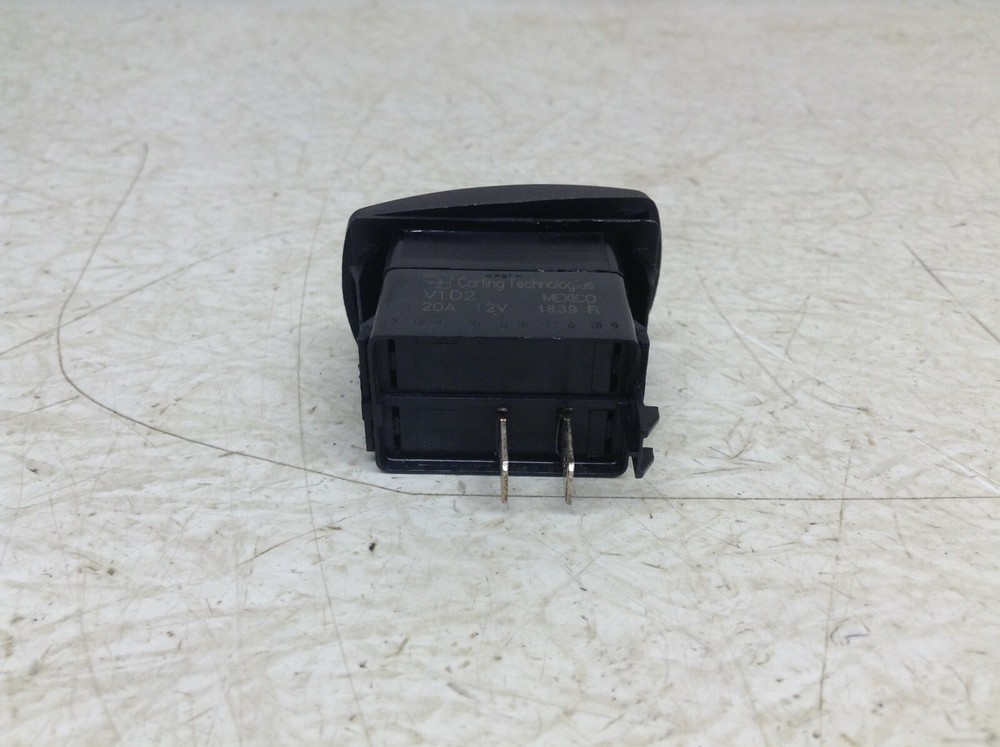 Carling Technologies V1D2 20 A 12 VDC 2 Position Maintained Switch New (TSC)